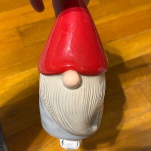 Scentsy Red-Hat Ceramic Gnome Holiday Wax Melt Fragrance Warmer Mini Size